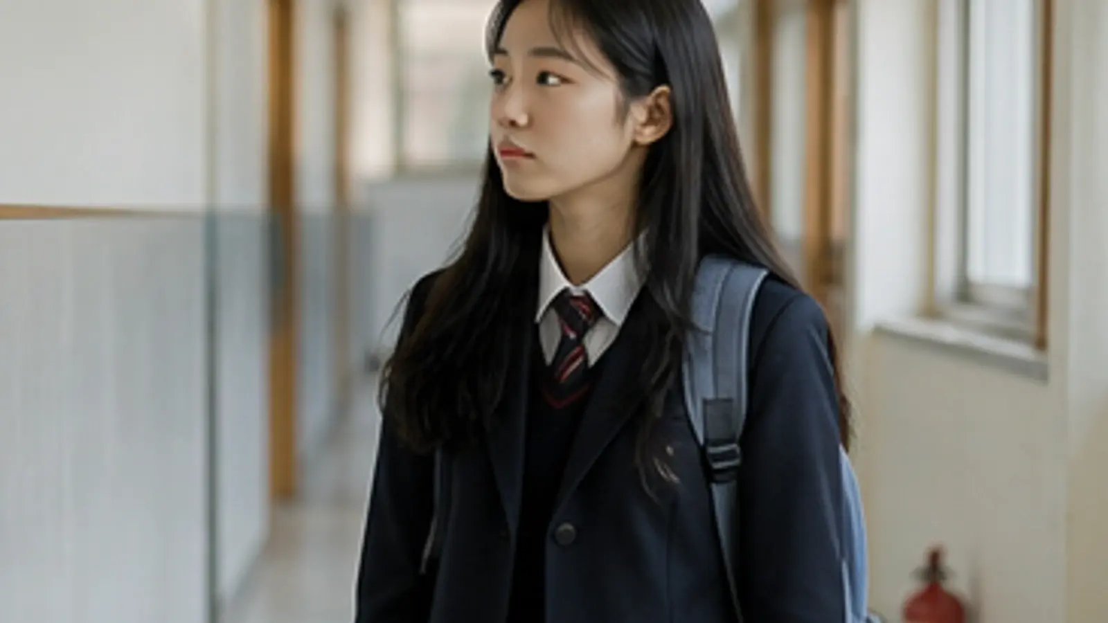 보호자와 어린이가 집 서재에서 아역 배우 오디션 개인정보 제출 항목을 함께 살펴보는 모습